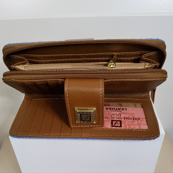 Stone Mountain Leather Wallet - Picture 3 of 5